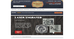 Desktop Screenshot of beltbuckleshop.com